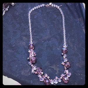 Mark by Avon beaded purple necklace.